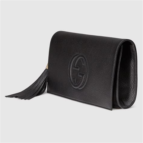 gucci soho leather clutch bag 33|Gucci soho small leather bag.